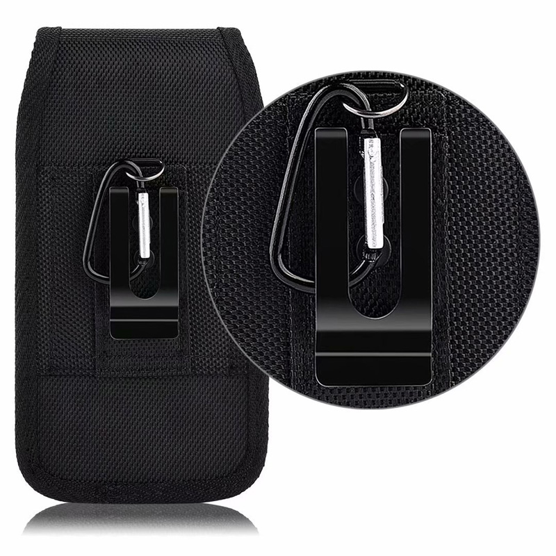 Nylon Holster Gürtelclip Hüllen für 3,5-6,3 Zoll iPhone 14 Pro Max 13 12 11 XS MAX Samsung S23 PLUS S22 S21 A33 A53 A73 Handyhülle Universal Sport Cover