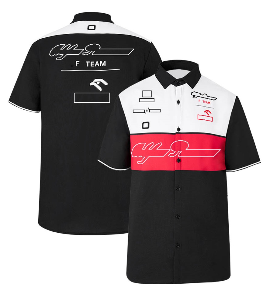 Nueva camisa de equipo de fórmula de traje de carreras F1 de verano camisa deportiva de verano