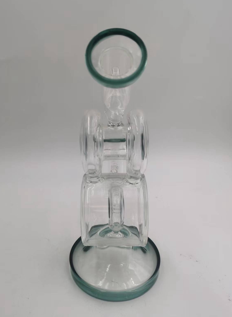 Waterpijpen Groen Glazen Bong 10 Inch Klassieke Stijl Dab Rig Shisha met Vrouwelijke 14mm Gezamenlijke Waterleidingen