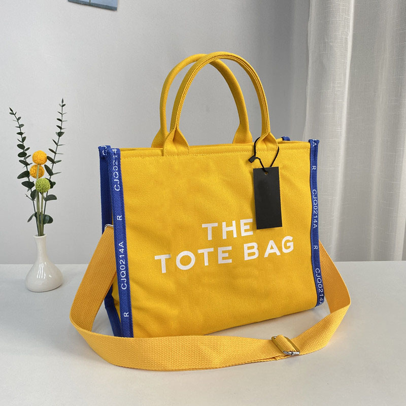 Torby na zakupy torba Marc Tote Bag torebka ramię designerka moda sprzęgło swobodne torebki płótno