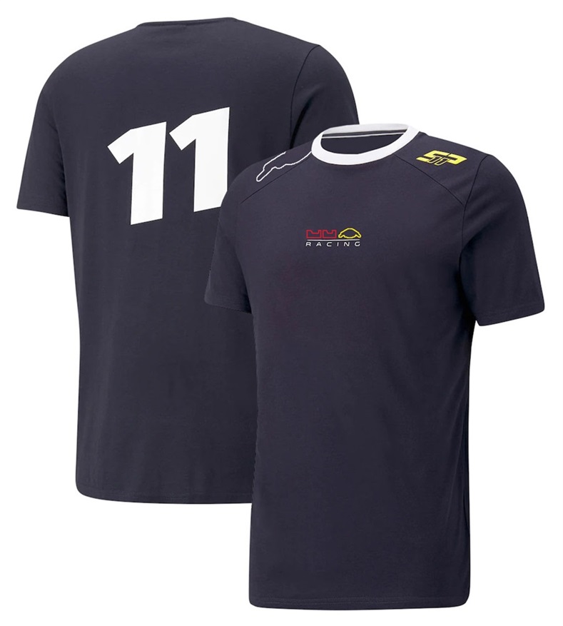 Robe de l'équipe F1 pour hommes, T-shirt de sport à manches courtes, combinaison de course d'été, 2022