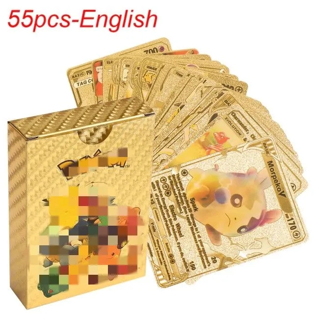 55ゴールドフォイルカードゲームエンターテイメントコレクションボードゲームバトルカードウィザード英語バージョン