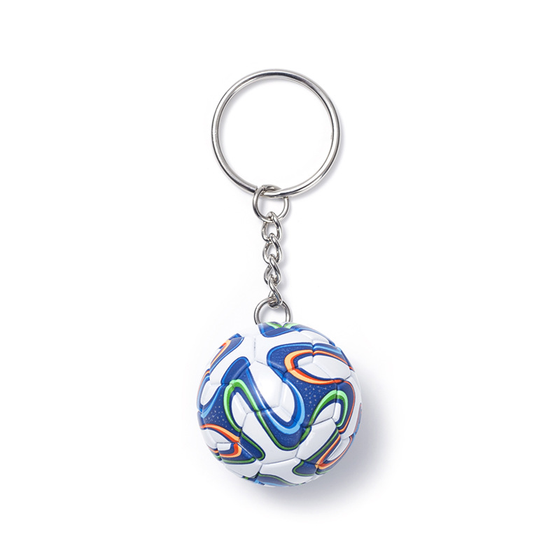 Mini porte-clés de Football créatif, pendentif pour sac de voiture, bijoux Souvenirs d'anniversaire, accessoires, cadeaux pour hommes et garçons