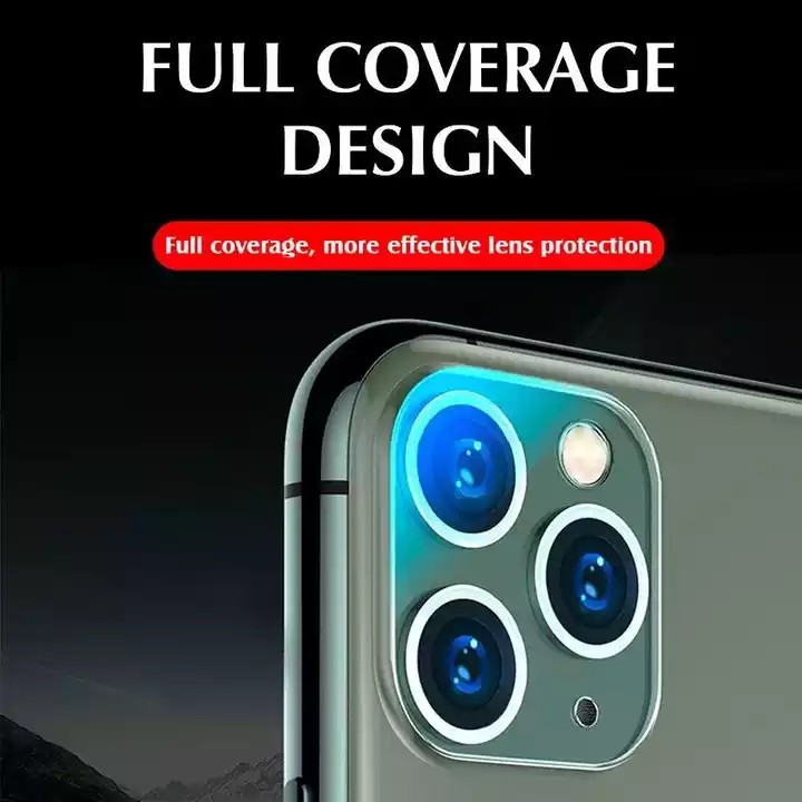 واقي الشاشة لـ iPhone 14 Plus Pro Max 13 11 12 Mini Mini Glass Camera Lens Film مع حزمة البيع بالتجزئة