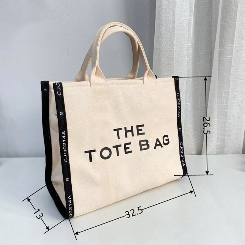 Torby na zakupy torba Marc Tote Bag torebka ramię designerka moda sprzęgło swobodne torebki płótno