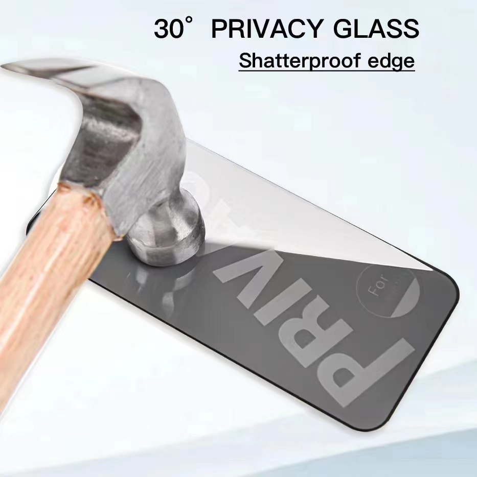 30° PRIVACY GLASS PROTECTOR For iphone 14 14pro samsung A51 HUAWEI promax phone screenprotector High Clear with Packing fingerprint tempered screenguard for apple