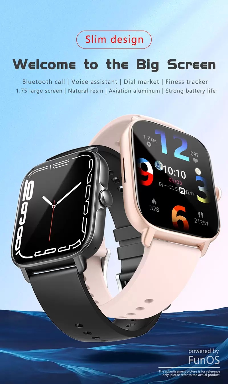 Fitness-Tracker-Smartwatches mit BT-Anruf GT21 Smarts-Armband, Herzfrequenz-Armbanduhr, universell einsetzbar, mit Einzelhandelsverpackung