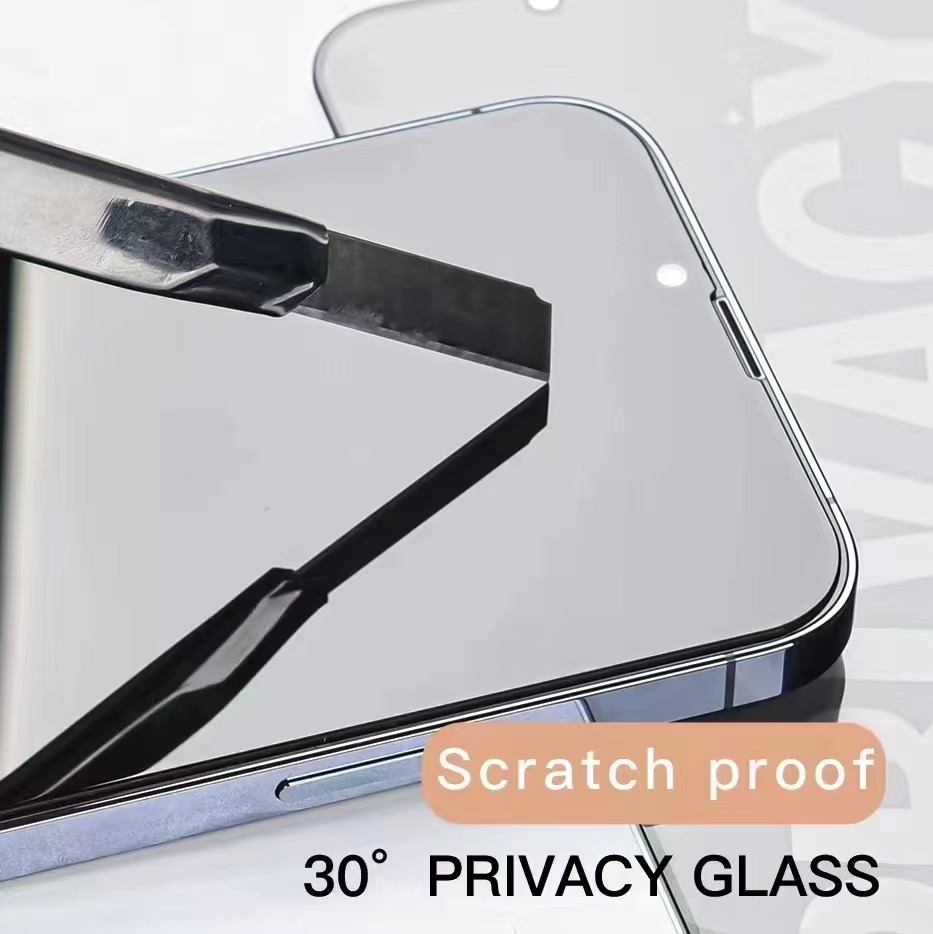 30° PRIVACY GLASS PROTECTOR For iphone 14 14pro samsung A51 HUAWEI promax phone screenprotector High Clear with Packing fingerprint tempered screenguard for apple