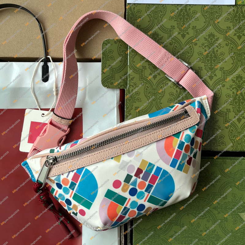 Unisex tasarımcı moda rahat açık lüks kemer çanta bumbag bel çantaları çapraz üst ayna kalitesi 650299 cüzdan kese