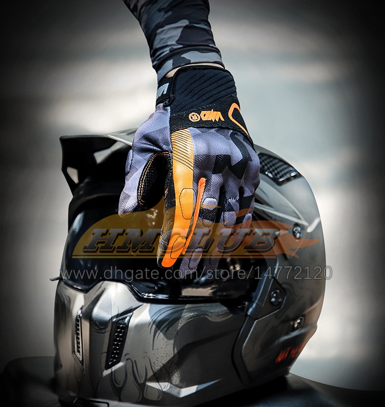 ST814 Touch Screen Motorcycle Full Finger Knight Riding Gloves Summer Motobike Gloves Racing Guantes Moto Size S M L XL