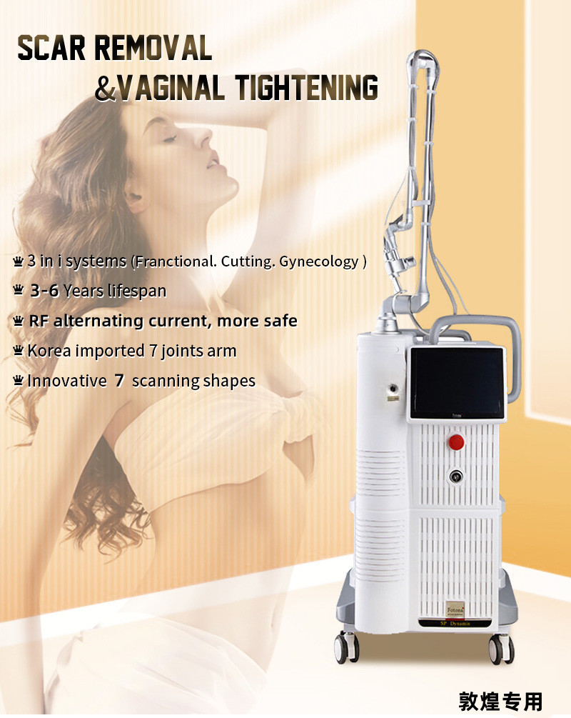 Multifunction CO2 Fractional Laser Vaginal Tightening Dot Matrix Ance Scars Removal 10600NM Beauty Equipment