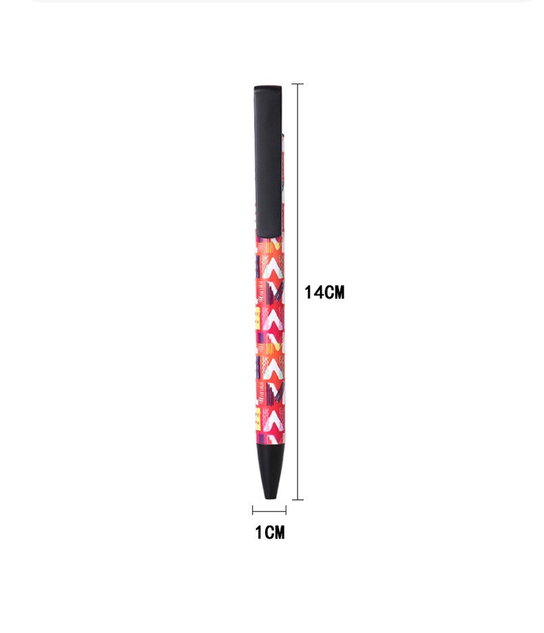 US Warehouse Sublimation Ballpoint Pen Blank White Pen with Shrink Wraps Heat Transfer Pens Phone Holders DIY Gifts for Students Worker B20