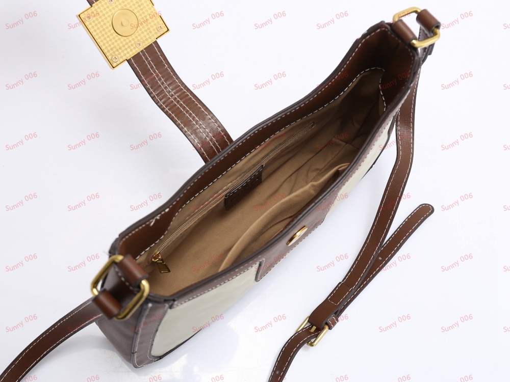 Retro Half Moon Bag Messenger Bag Luxury Classic Lady Handbag Wallet Multi Color Fashionable Crescent Package Designer Saddle Bags