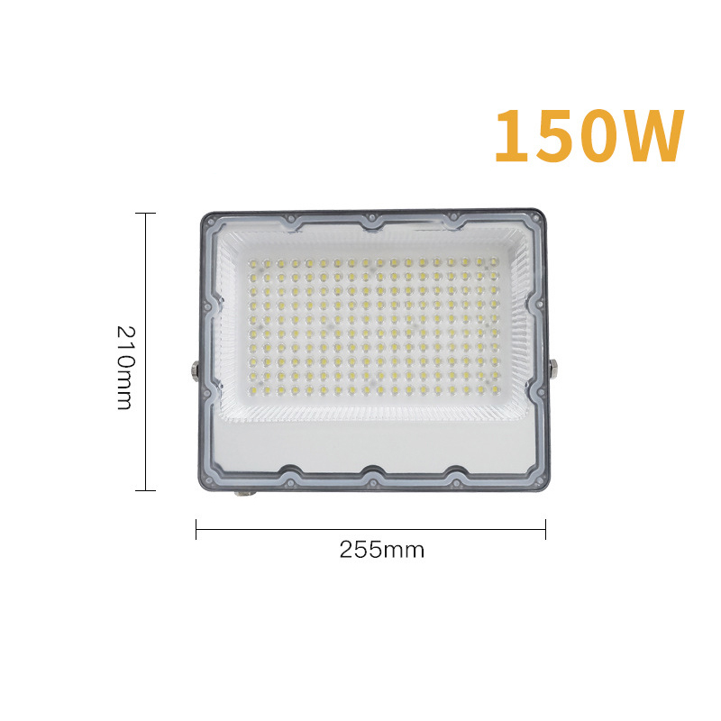 Holofote led rgb, 10w, 20w, 30w, 50w, 100w, 150w, 200w, 220v, 110v, luz de inundação para área externa, arruela de parede, refletor, iluminação de jardim à prova d'água