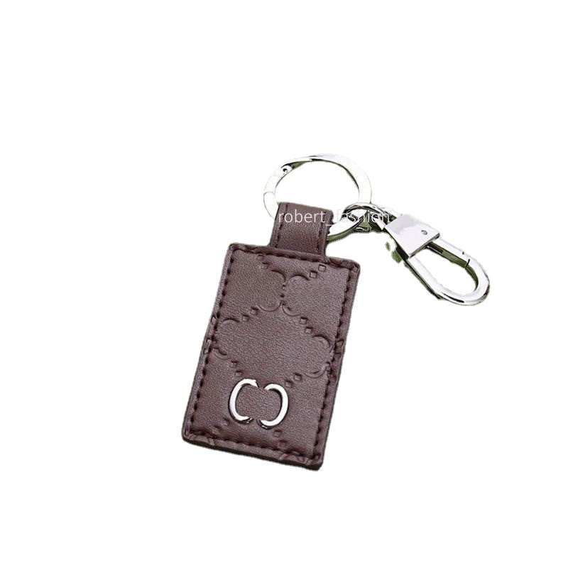 Mode Classique Lettres Designers Porte-clés Hommes Voiture Porte-clés Femmes Célèbre Sac Pendentif Marque Argent Boucle Porte-clés De Luxe Keycha329R