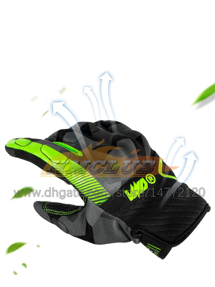 ST814 Touch Screen Motorcycle Full Finger Knight Riding Gloves Summer Motobike Gloves Racing Guantes Moto Size S M L XL