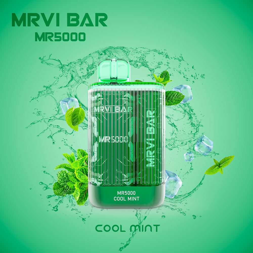 Originele MRVI BAR MR5000 Wegwerp Vape Pod E Sigaret Met Oplaadbare 600 mAh Batterij 13 ml Voorgevulde Cartridge Grote Vapor Box VS Lost Mary