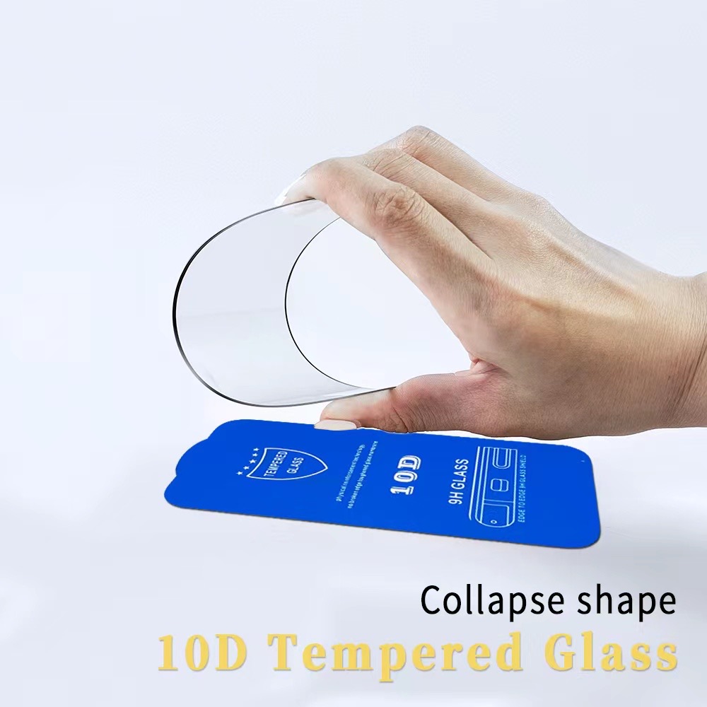 10D Blue Glass Protector para iPhone 14 14Pro Samsung A51 Huawei PROMAX Phone ScreenProtector High Clear com estampamento digital de embalagem Treno de impressão para Apple HTC