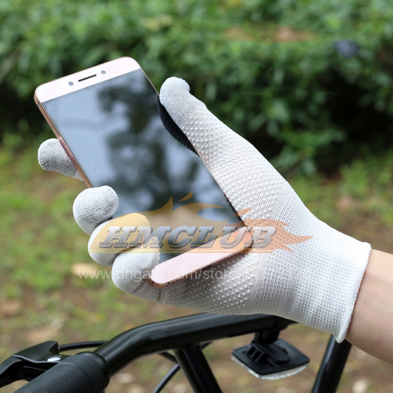 ST875 Touchscreen Antislip Anti-zweet Heren Dames Alle vingerhandschoenen Ademende sporthandschoenen Fiets Motorfiets Zonbestendige handschoen