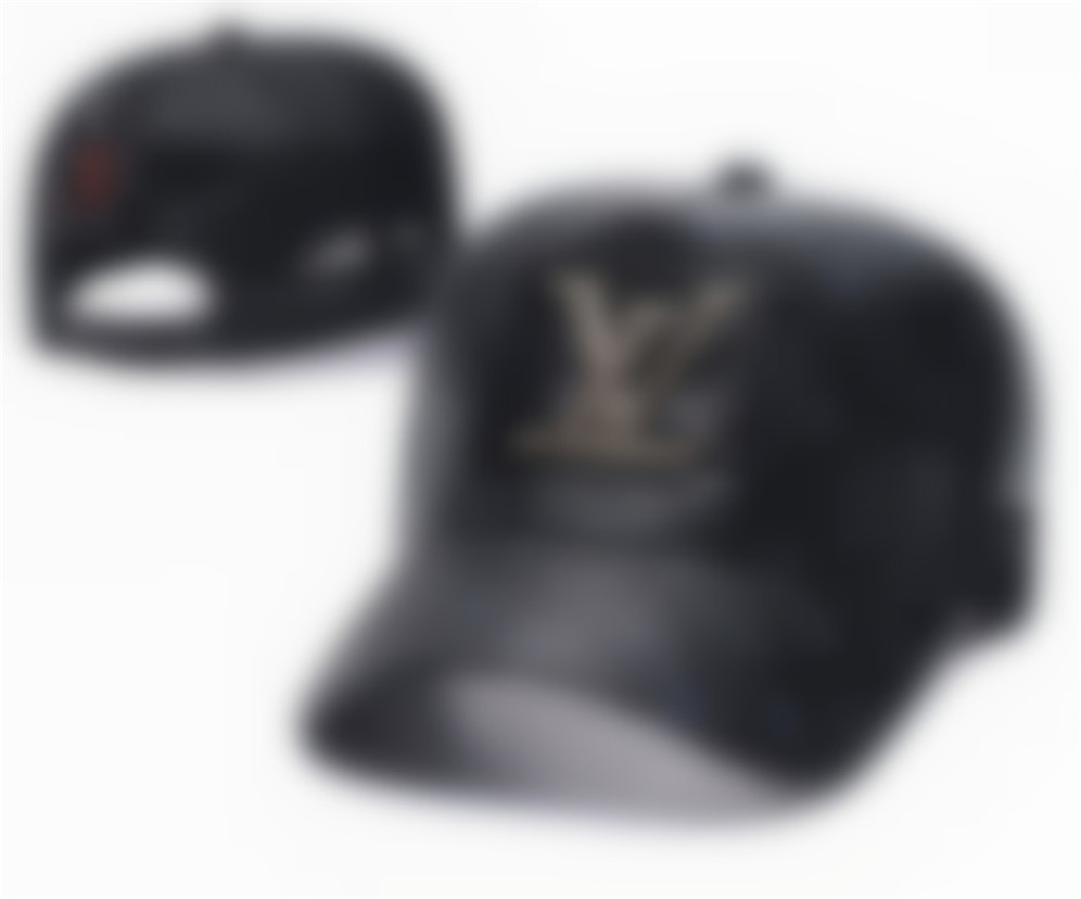 Hoogwaardige ball cap heren ontwerper honkbal hoed luxe unisex caps verstelbare hoeden straat gemonteerde mode sport casquette borduurbrief snapbacks 21 kleuren a-3