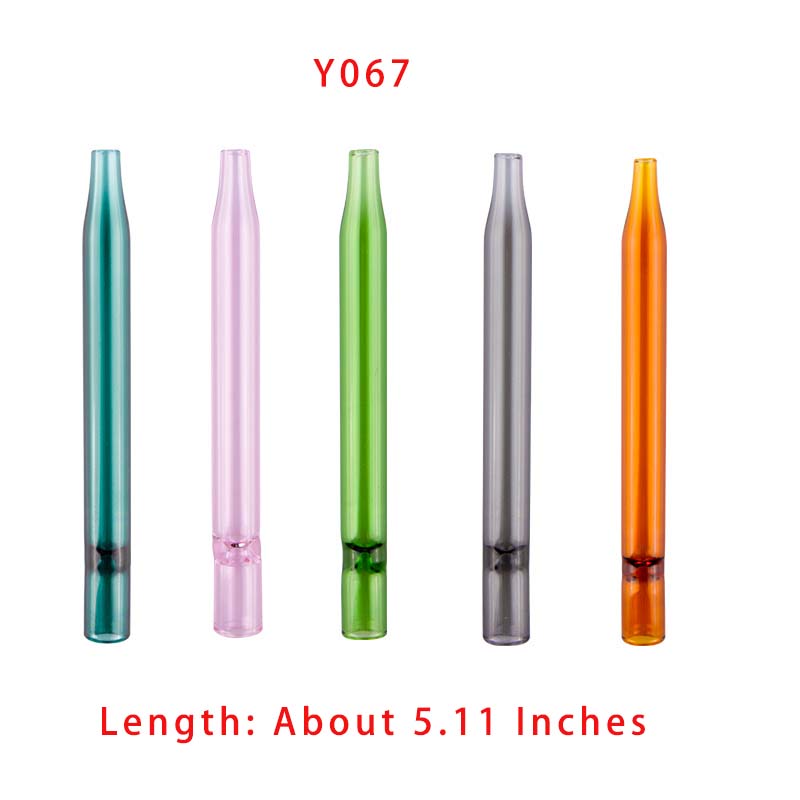 YDZH003 OD 30mm/25mmボウル喫煙パイプ約4.1/5.5インチカラフルなオイルバーナーダブリグガラスパイプスムーズエアフロー20モデル