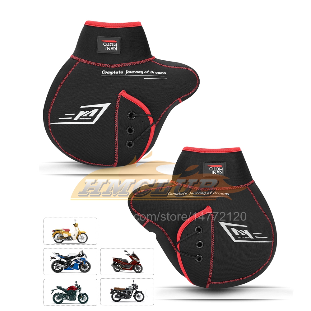 ST873 Scooter Handbalk Winterhandschoenen Verdrukken Warmer motorhandschoenen Bont Mitts Motor Motor Quad Bike Waterdicht