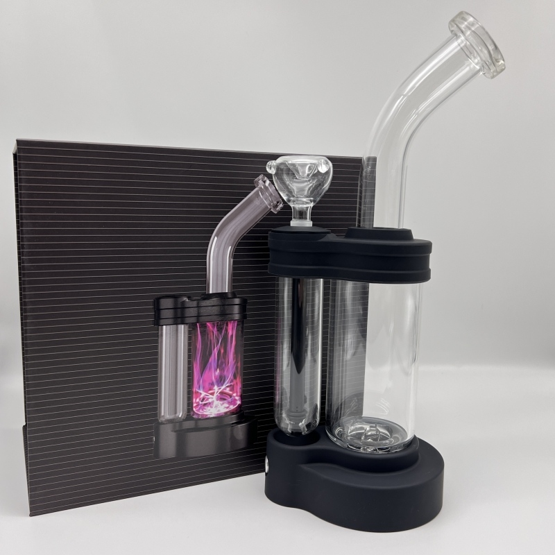 Wholesale 2022 New Product Convenient Rotating Glass Bong Plasma