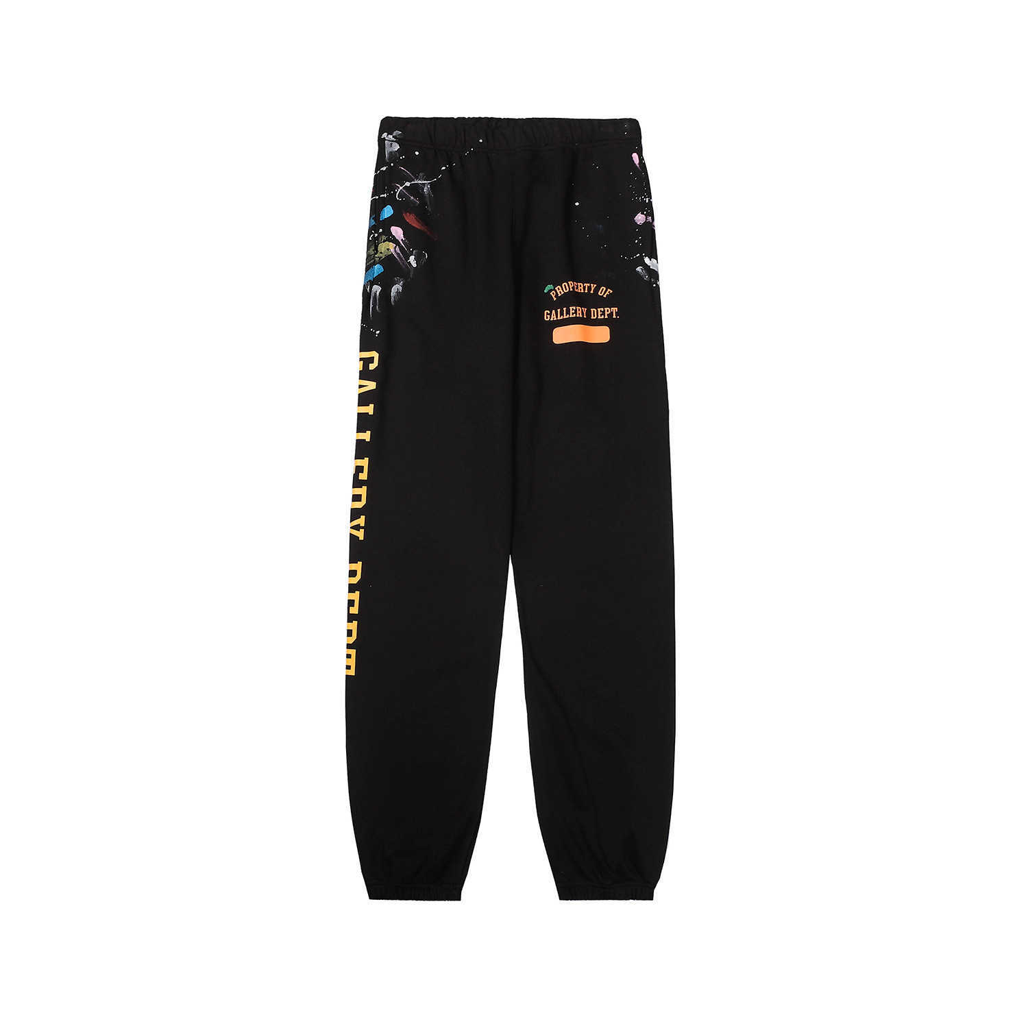 Sweatpant Mens 2024 Galleryss Designer Pantalons Jeans Shorts Dept High Street Belle Mode Splash Encre Peinte À La Main Graffiti Pantalon Femme Lavé Utilisé Le VLOD