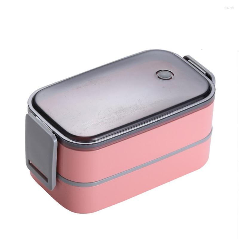 Set di stoviglie Bento Box portatile Multistrato di grande capacità con isolamento termico Pranzo la scuola materna Lavoro Picnic Travel301Z