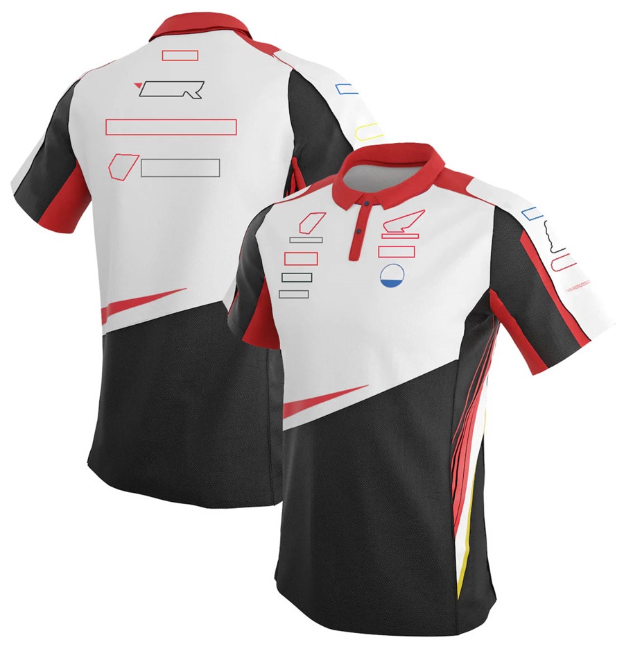 Moto Racing 2023チームライダーポロシャツサマーモーターサイクルレースファンTシャツモトクロスジャージーアウトドアエクストリームスポーツ通気性トップス