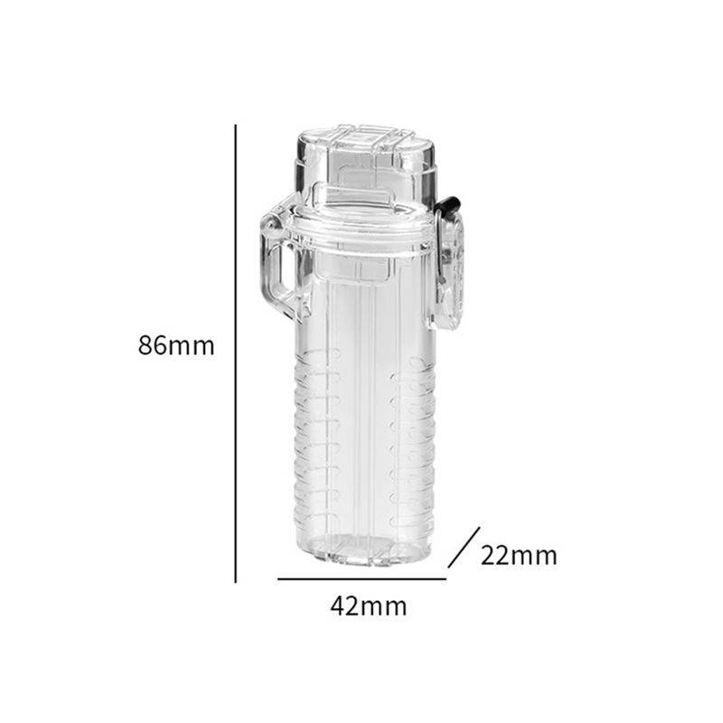 Fumer Coloré Multi-fonction Joint Boucle Étanche Briquet Cas Boîtier Shell Protection Manchon Portable Innovant Main Cigarette Stash Pot Titulaire