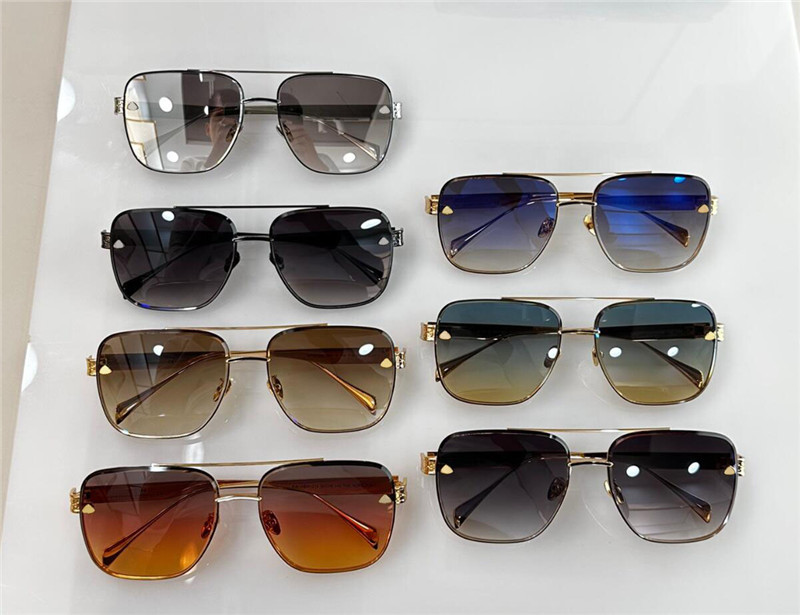 Top men design sunglasses HOREZOM square K gold frame generous and avant-garde style high end outdoor uv400 protection glasses