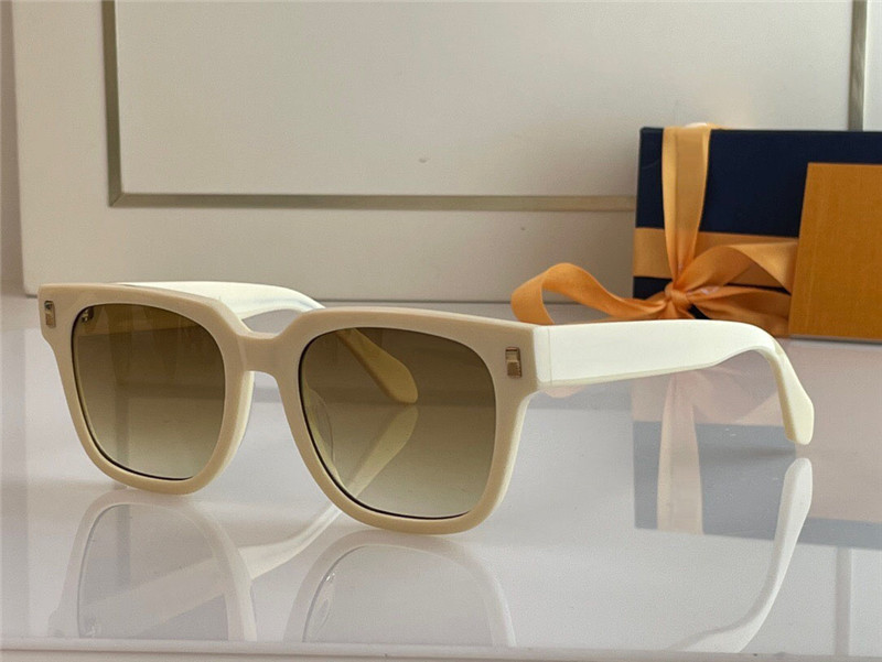 Nuovi occhiali da sole Design Fashion Z1496W Frame piatto quadrato classico Classic Simple e versatile Populari occhiali protezione Uv400255W