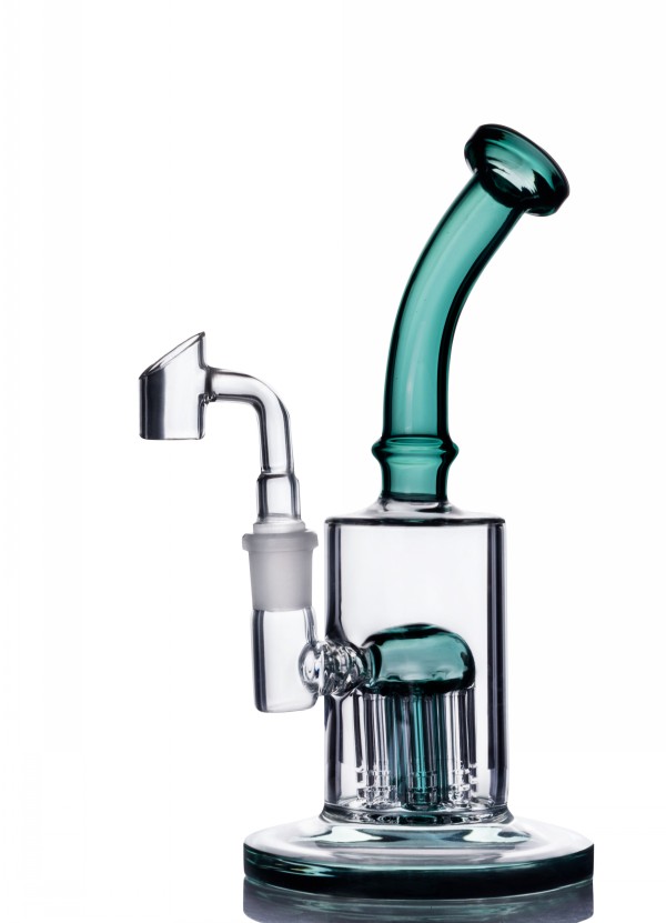 팔 나무 Perc Hockahs Heady Glass Oil Rigs Water 봉