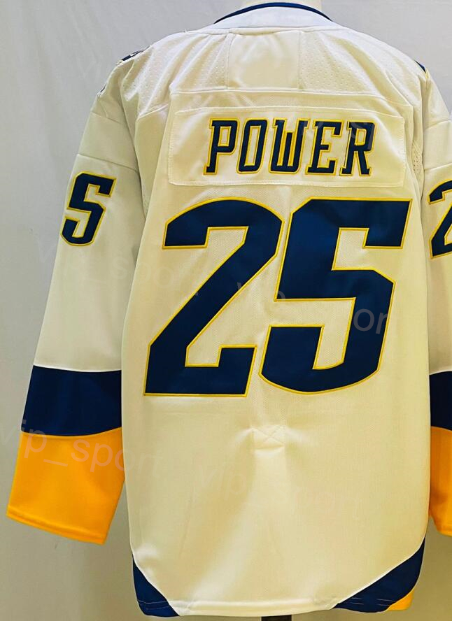 Hockey su ghiaccio maschile 2023 Reverse Retro 72 Tage Thompson Maglie 89 Alex Tuch 21 Kyle Okposo 26 Rasmus Dahlin 53 Jeff Skinner 39 Dominik Hasek 2022 Heritage Classic Sewn On