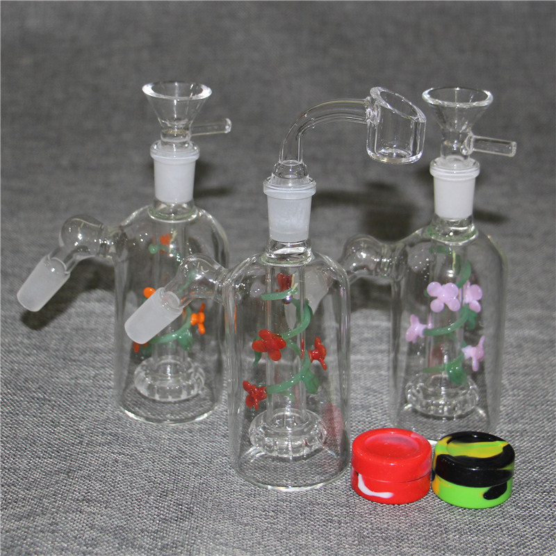 14mm 45 90Degrees Glass Ash Catchers For Glass Bong Ashcatcher Bubbler Bongs Water Pipe