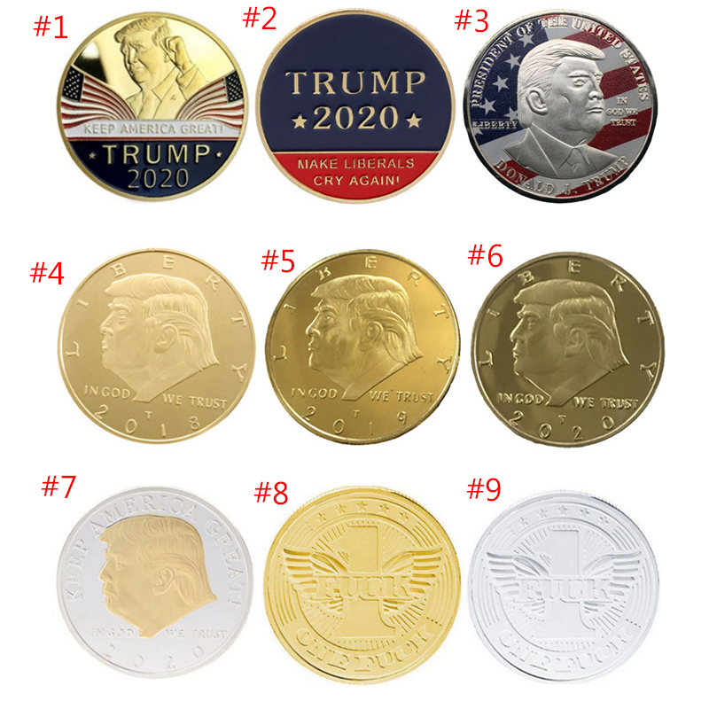 Трамп 2024 Монета памятный ремеслен
