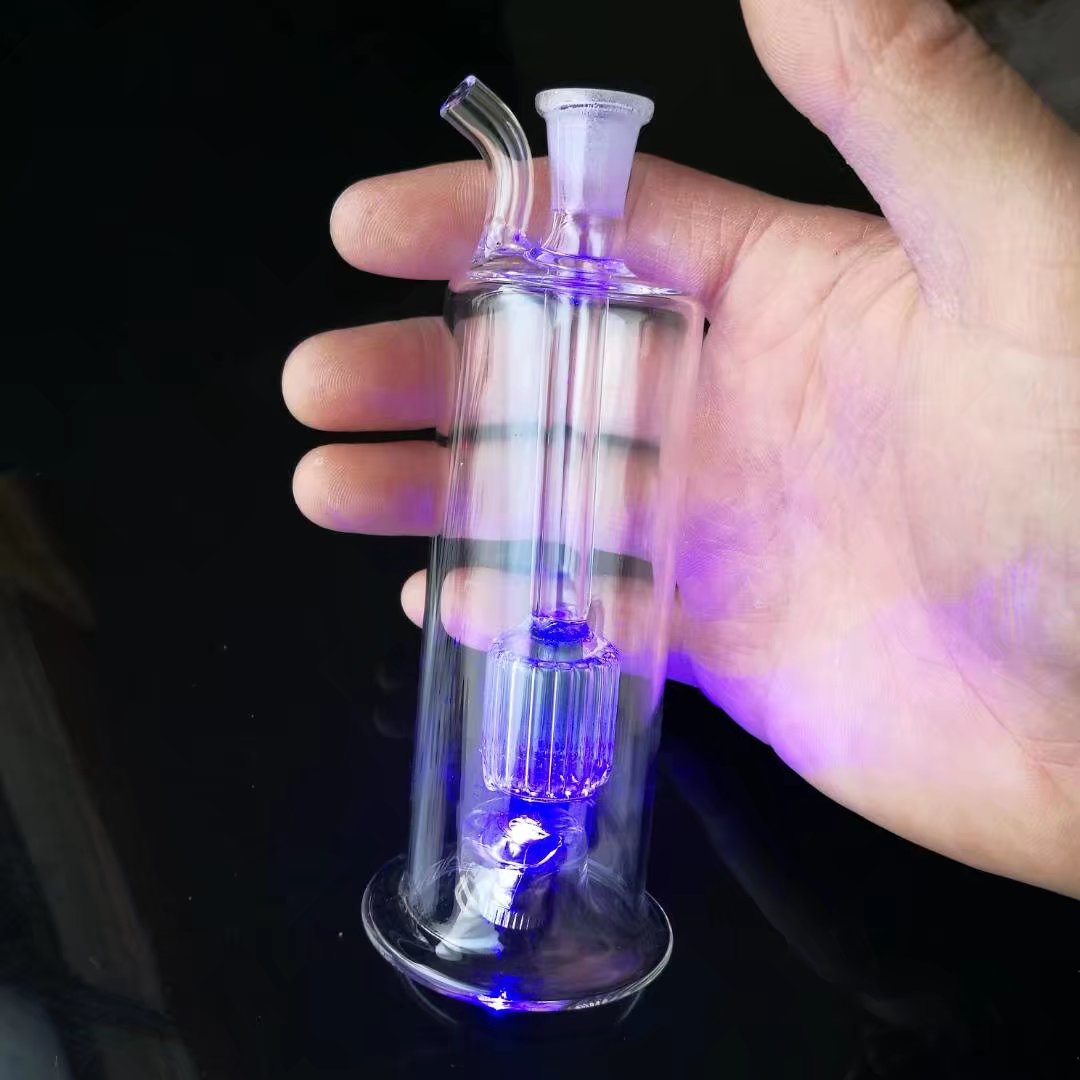 Pipes à fumer en gros pot de fleur verre narguilé cruche filtrante en verre