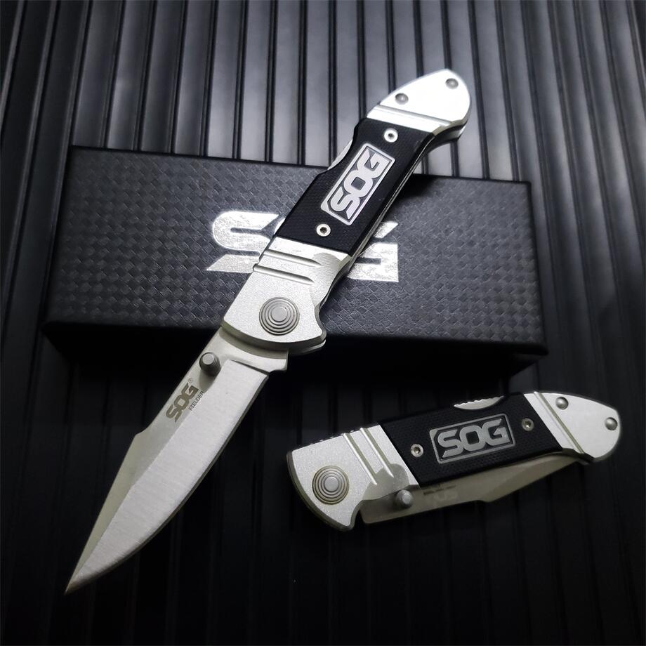 SOG Kiku XR Складная военная боевая нож для открытия охота на самооборону Тактическая EDC полуавтоматические карманные ножи F3002 Cold Steel Ad15 Ad10 Инструменты