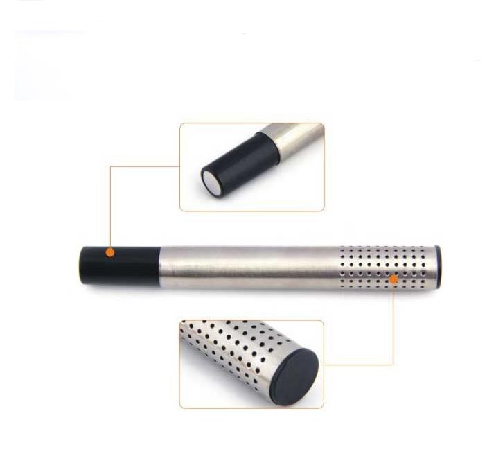 Tea Strainer Stick Stainless Steel Pipe Design Mesh Tea-Filter Portable Tea Infuser Teaware SN504