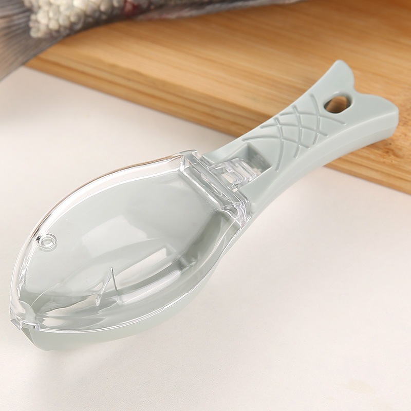 Nouveau dissolvant d'écailles de poisson détartreur en plastique grattoir nettoyant outils de cuisine éplucheur Gadgets détartreur de pêche ménage palourdes ouvre