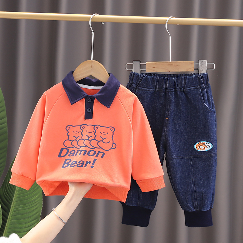 Herbst Baby Junge Kleidung Baby Kleidung Set Neugeborene Baby Kinder Jungen Kleidung Tops Lange Hosen Outfit