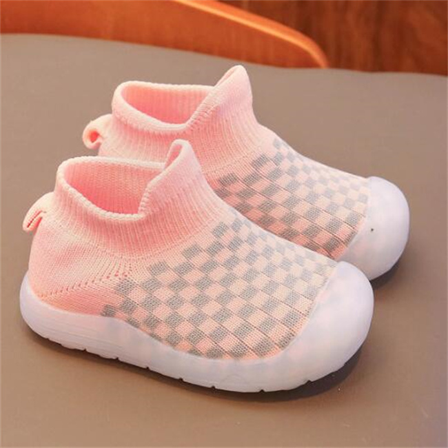 Spring Autumn Baby First Walkers Fashion Bital Girl Boys Spädbarn Flying Weave Socks Shoes Kids Sneakers Toddlers Trainers Shoe