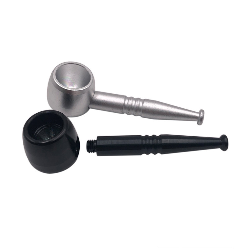 Smoking Pipes Large smoke pot metal portable pipe small pipe detachable personalized cigarette set