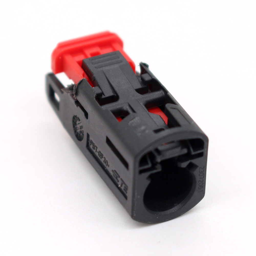 2307206-1 1 PIN Female Black Te Connectivity PBT GF30 Auto Electrical Wire Harness Connector