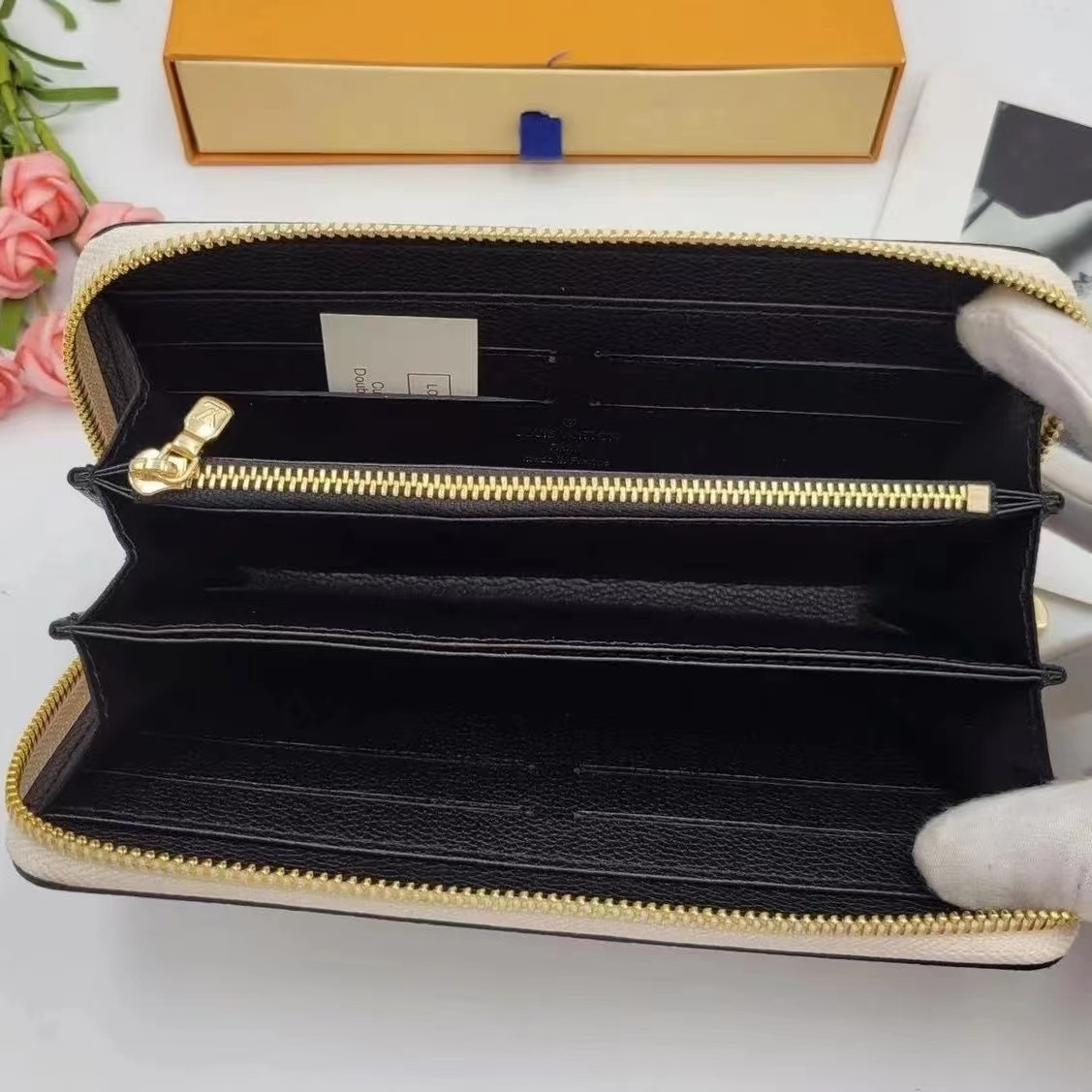 Designer bags Fashion Holder Luxurys Wallet Men Women039s Coin Card Holders Printing Mini Cluth Purse2242832