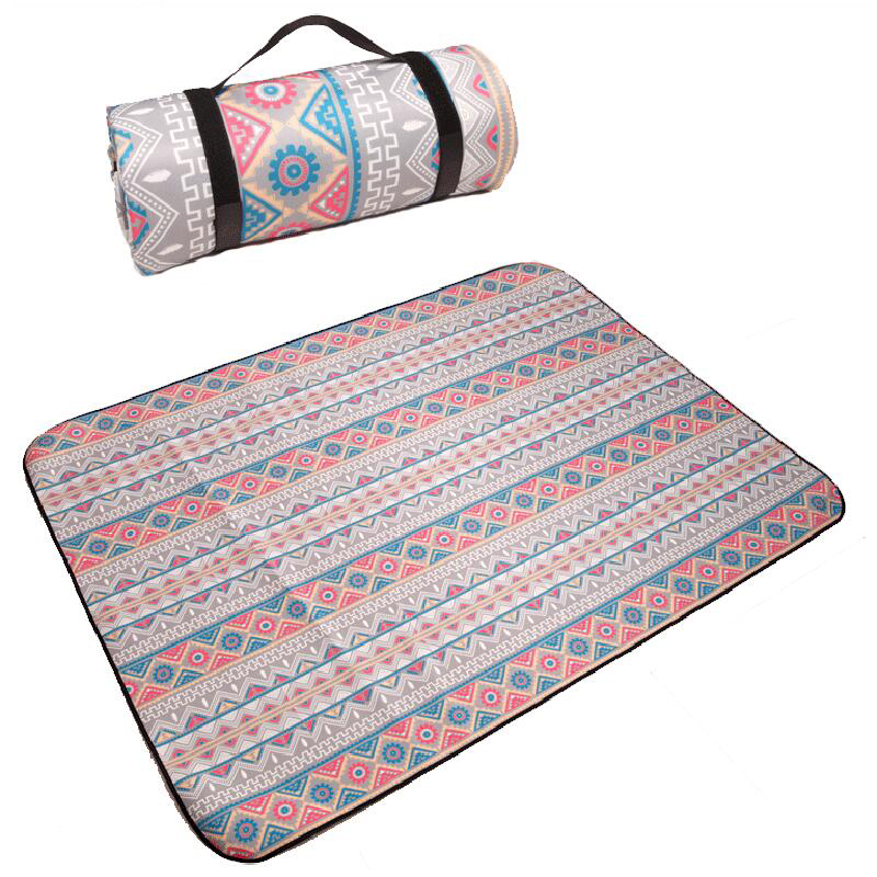 Utomhus picknickmatta mattor persisk stil bärbar vattentät strandmatta 200x150 cm