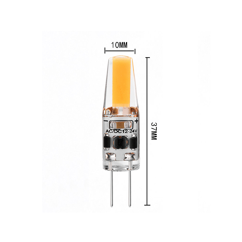 G4 ha condotto la lampada AC DC 12v-24V 1505 cob ha condotto la luce sostituisce la lampadina del lampadario alogeno a 360 gradi