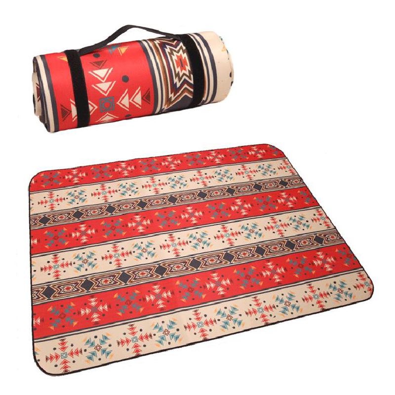 Açık Piknik Mat Halılar Farsça Stil Taşınabilir Su Geçirmez Plaj Mat 200x150cm