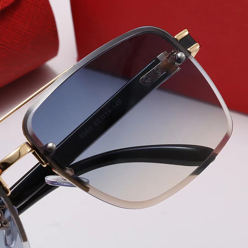 Человек Carti Glasses Дизайнерские солнцезащитные очки для женщин мода на открытом воздухе Введнечально классическое стиль очки ретро -унисекс -очки